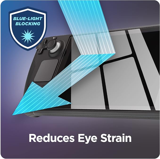 magglass Tempered Glass Designed for Steam Deck OLED/Steam Deck Matte Screen Protector (7 inch) Anti-Glare Full Coverage Guard