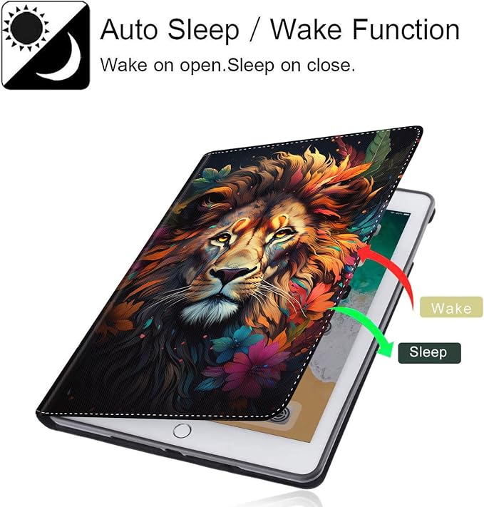 Case for iPad Pro 11 Inch 2022/2021/2020 (4th/3rd/2nd Gen) for iPad Air 5th / 4th Generation 10.9 Inch (2022/2020) Durable Shockproof Protective Cover，Black Woman Queen Afro Design