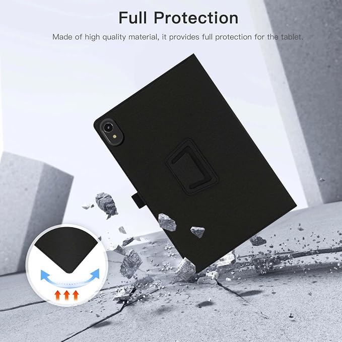 Tablet Case Cover For ApoloMedia EP1095T/ApoloSign EP1095T TabletMulti-Viewing AnglesSlim Light Shell Stand Cover for ApoloMedia EP1095T/ApoloSign EP1095T Tablet with Hand Strap&amp Pencil HolderB