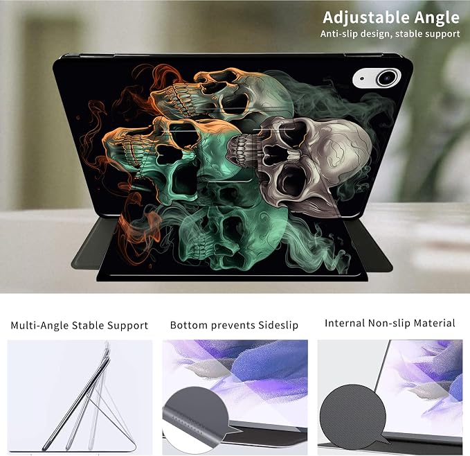 for iPad 9th Generation Case (2021)/8th Gen (2020)/ 7th Gen (2019) 10.2 Inch-360 Degree Rotating Multi-Angle Viewing Protective Cover with Auto Sleep/Wake-Art Mandala Flower
