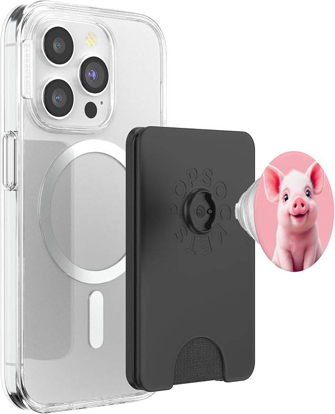 Cute Pig Pink Pig | Piglet PopSockets Adhesive PopGrip