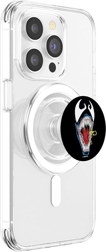 Marvel Spider-Man Venom Retro Big Face PopSockets Standard PopGrip