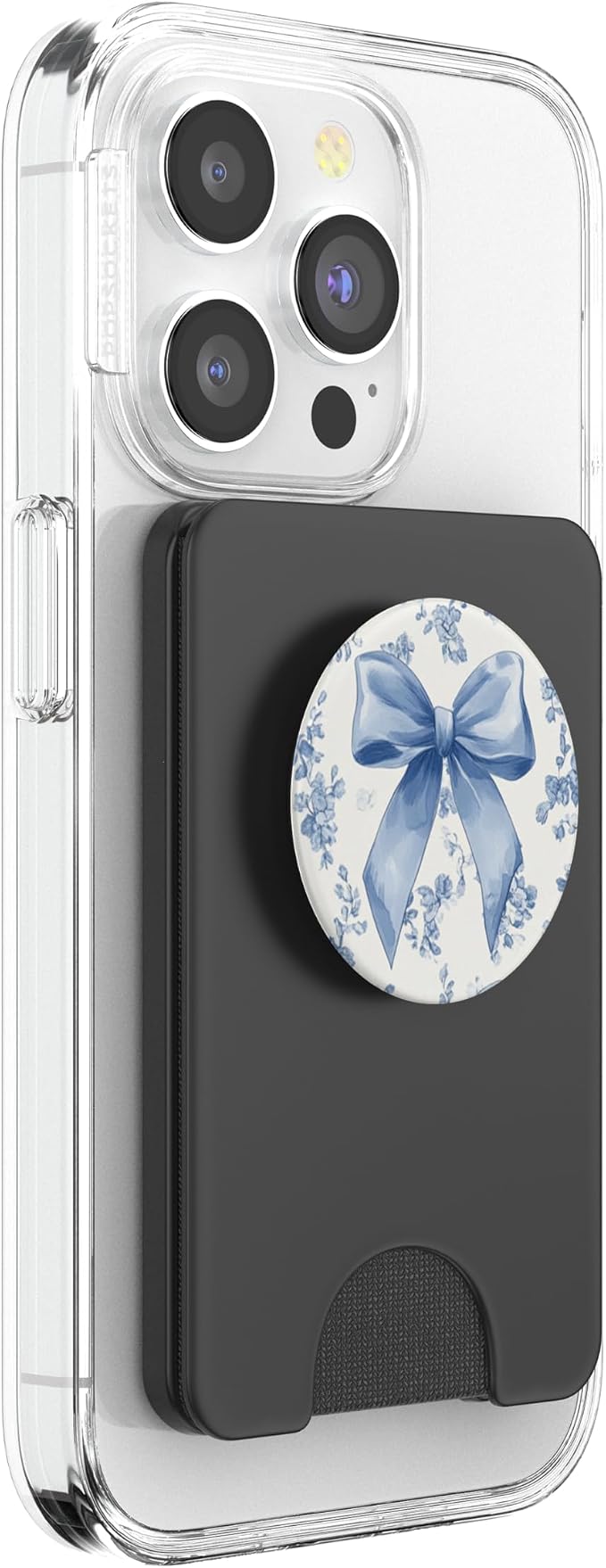 &amp Flower Toile Girly PopSockets PopGrip for MagSafe