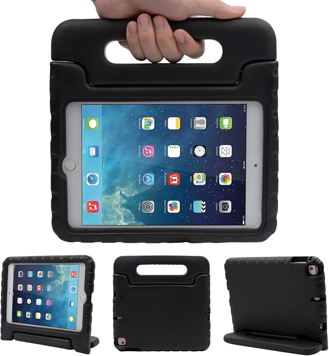 LEFON Kids Case Shockproof for iPad mini 5/4/3/2/1 iPad mini 4th Generation Case for Kids with Convertible Handle Light Weight Super Protective Stand Cover for iPad mini 5th Gen 7.9 Inch