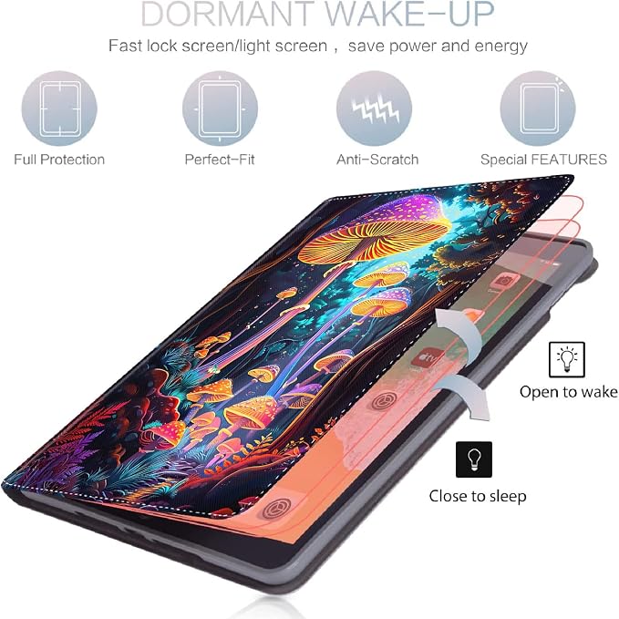 Case for iPad (A16) 11th Generation 11 Inch (2025) for iPad 10th Generation 10.9 Inch (2022) Slim Folding Stand Cover with Auto Wake/Sleep Corgi Dog Eating Ramen 2