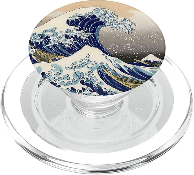 Japanese Culture Japan The Great Wave Off Kanagawa PopSockets Adhesive PopGrip