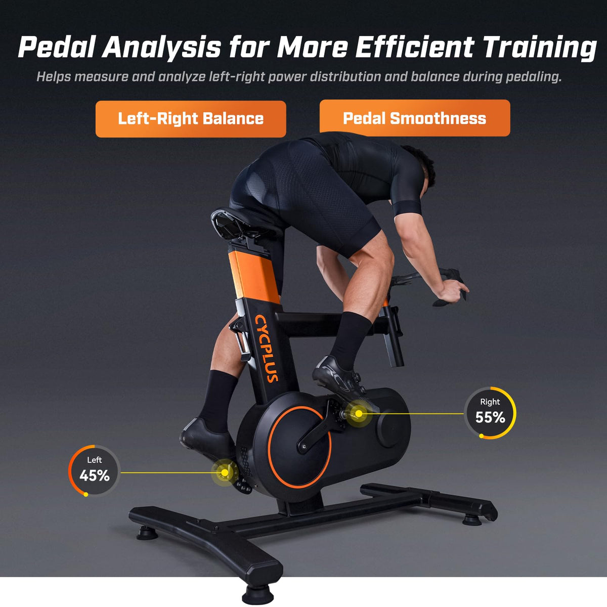 CYCPLUS T7 Smart Bike Trainer, 2200W Brushless Motor, 20% Gradient