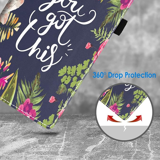 Case for All-New Fire HD 10/Fire HD 10 Plus Tablet 10.1 (11th Gen 2021 Released) - Premium PU Leather Stand Cover with Auto Wake/Sleep - Bible Verse Proverbs 31:25