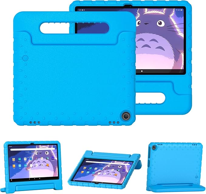 Kids Case for Fire Max 11 ShockproofStandBlue | Designed specifically for Fire Max 11(13th Generation 2023 Release)Light Weight Shockproof Tablet CaseEVA Foam Case