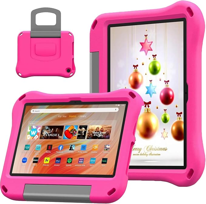 10 inch Tablet Case for kids(Compatible with 13th/11th Gen 2023/2021) (Incompatible with iPad Samsung 10 inch Tablet)Light Weight Shock Proof Convertible Handle Stand Kids Case (A-Light Blue)