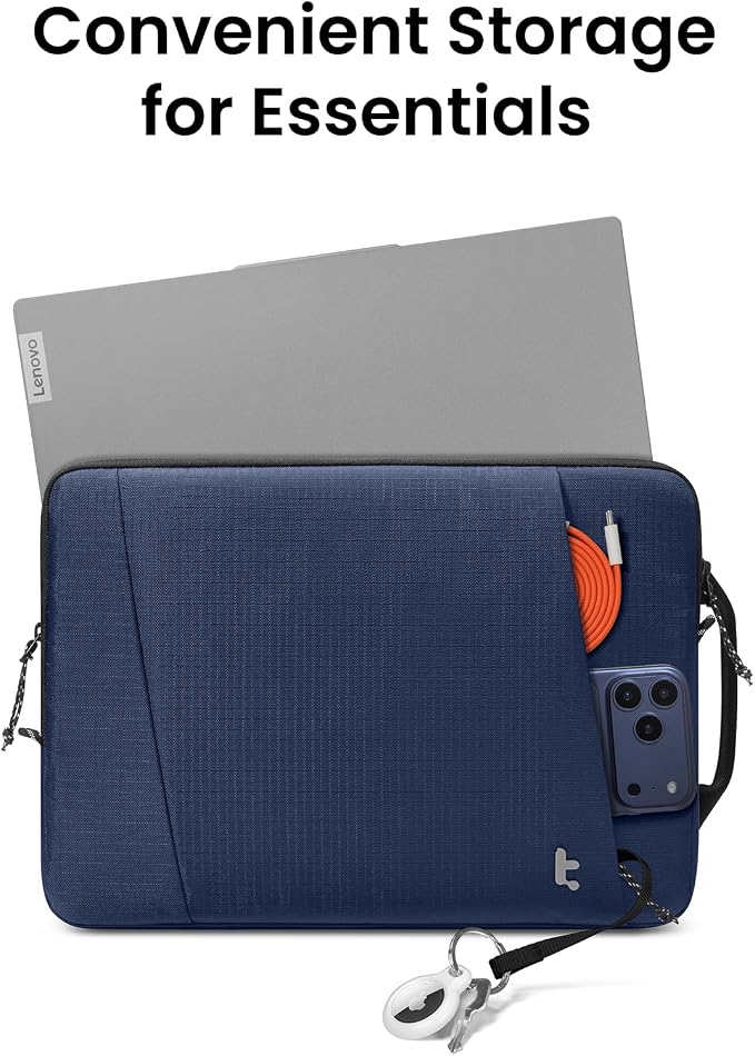 tomtoc Slim &amp 360° Protective Tablet Sleeve for 11-inch iPad Air &amp iPad Pro M5/M4/M3 iPad 2025 A16 Water-Resistant Case with CornerArmor