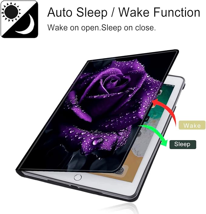 for Galaxy Tab S7 FE 5G Case 2021 PU Leather Smart Cover with Adjustable Stand &amp Auto Wake/Sleep Case for Samsung Galaxy S7 FE 5G/S8 Plus/S7 Plus 12.4 inch - Blue Art Butterflies