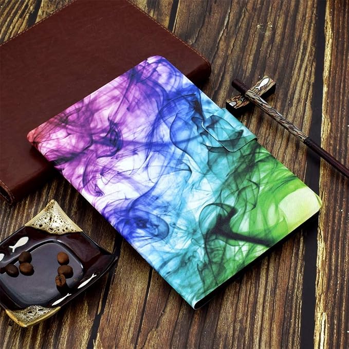 Case for Samsung Galaxy Tab A 8.0 inch Tablet Case 2015 (Model SM-T350/T355/P350/P355) with Pencil Holder [Auto Sleep/Wake] Stand Folio PU Leather Shockproof Cover Magnetic Smart WalletNight