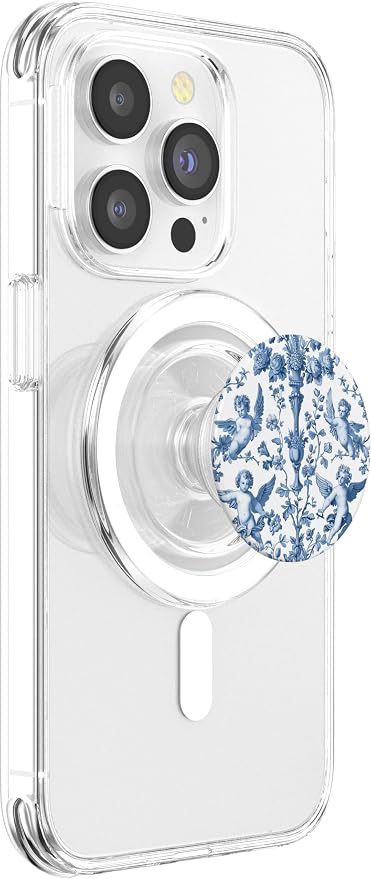 Toile de Jouy French Country Decorating Pattern PopSockets Adhesive PopGrip