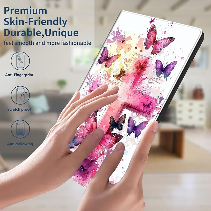 Slim Case for Samsung Galaxy Tab S11 5G 11 Inch (2025) PU Leather Tablet Cases Flip Folio Multi-Angle Viewing Stand Protective Smart Shell Cover with Auto Wake/Sleep A Crow Skull