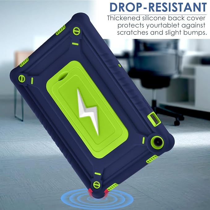 DETUOSI Case for Samsung Galaxy Tab A9+/A9 Plus Case 11 inch 2024/2023 (SM-X210/X216/X218) Heavy Duty Protection Shockproof Rugged Case for Galaxy Tab A9 Plus with Stand and Shoulder Strap