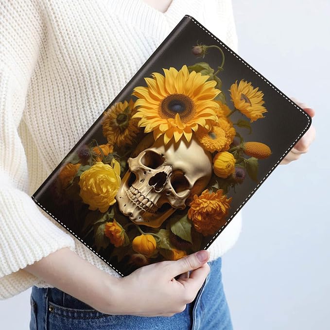 Case for iPad (A16) 11th Generation 11 Inch 2025 / iPad 10th Generation 10.9 Inch 2022 Ultra-Thin Multi-Angle Protective Cover with Auto Sleep/Wake A Dark Horse