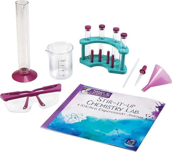 Educational Insights Nancy B's Science Club Stir-It-Up Chemistry Lab & Kitchen Experiments Journal
