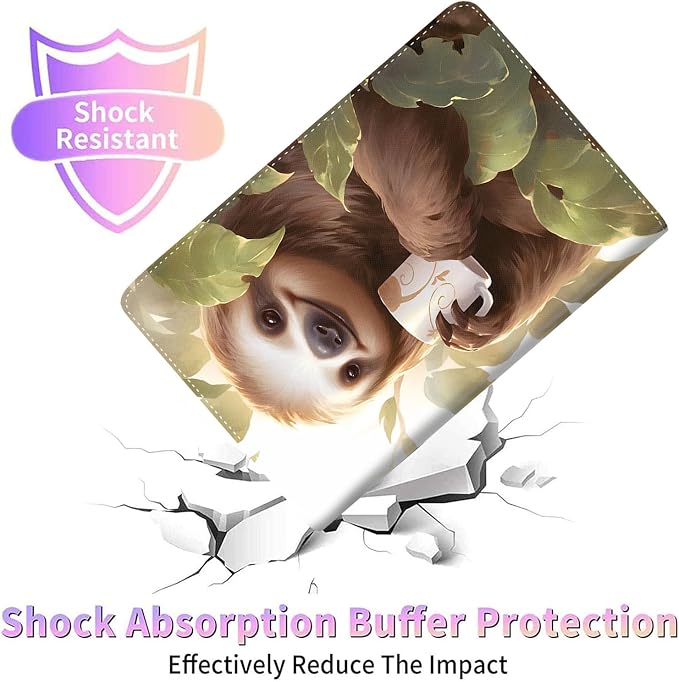 Case for New iPad (A16) 11th Generation 11 Inch 2025for iPad 10th Generation 2022 10.9 Inch Multi-Angle Stand Smart Cover Shockproof with Auto Wake/Sleep Baby Dragon