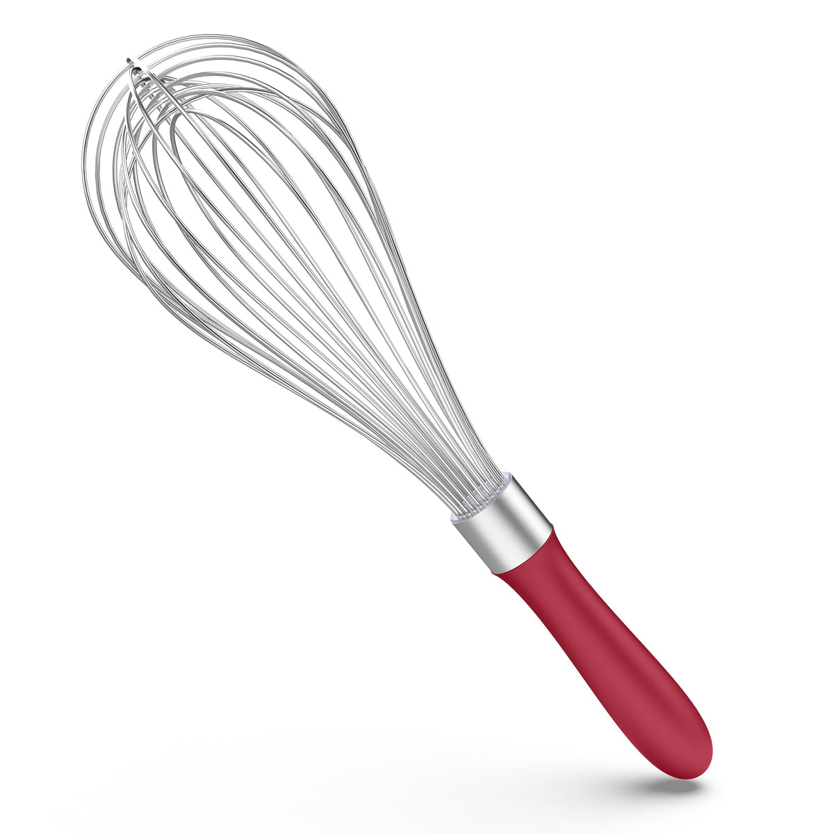 U-Taste Wire Whisk for Cooking, 18/10 Stainless Steel Balloon Wisk,S/Purple
