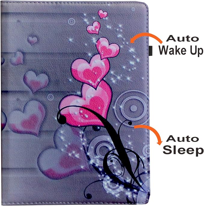 Case for iPad 10.2 inch for iPad 9th 8th 7th Generation Rotating Stand Smart Magnetic Auto Wake Up/Sleep Cover for A2602 A2603 A2604 A2605 MK2L3LL/A MK2P3LL/A MK673LL/A (Black)