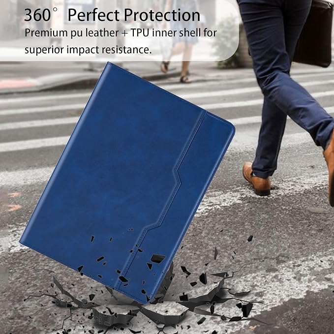 Case for iPad 5th / 6th Generation (2018/2017) iPad 9.7 Inch iPad Air 2 / iPad Air Multi-Angle Viewing Stand with Hand Strap Auto Wake SleepBlack