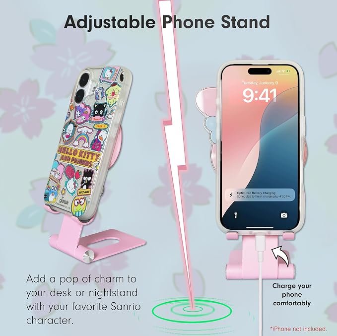 Sonix x Sanrio Character Phone Stand | Adjustable Cell Phone Holder Desk Stand Dock | Badtz Maru