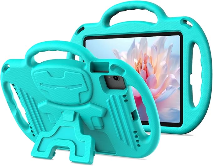 AVAWO Kids Case for iPad (A16) 11th Generation 11 Inch 2025 iPad 10th Generation 10.9 2022 Shockproof Rugged Protective Cover with Shoulder Strap/Handles/Kickstand for i Pad 10/11 Gen Black