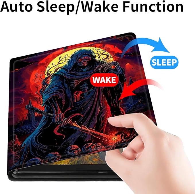 Case for iPad (A16) 11th Generation 11 Inch (2025)/ iPad 10th Generation 10.9 inch 2022Slim PU Leather Smart Cases Covers with Auto Wake/Sleep-Beast Roared