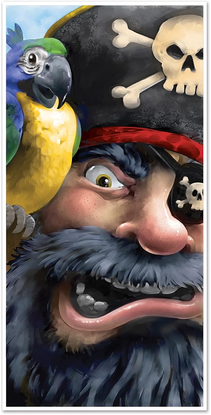 Beistle Pirate Door Cover