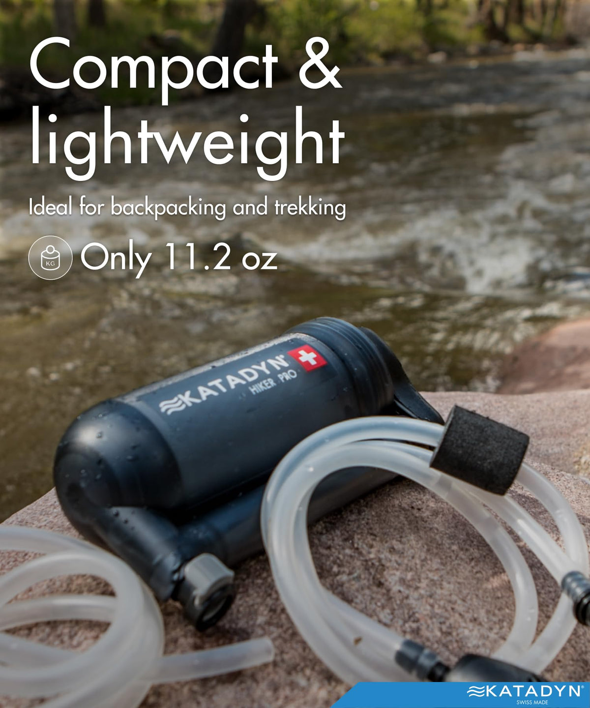 Katadyn Hiker Pro Transparent Hand Pump Water Filter