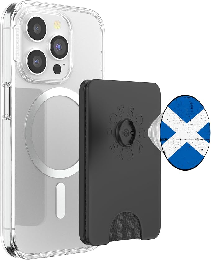 Scotland Vintage Scottish Flag Scotsman PopSockets Adhesive PopGrip