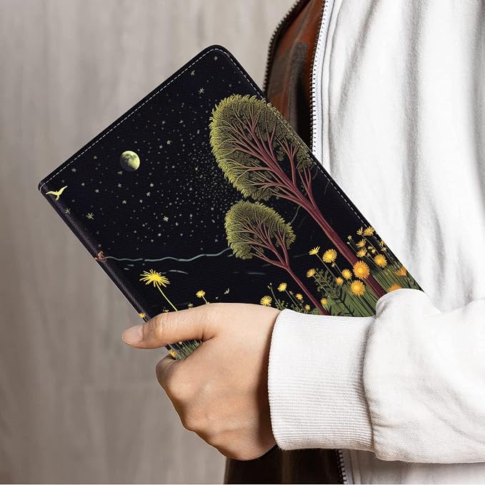 Case for Samsung Galaxy Tab S10 Lite/ S10 FE/ S9 FE 5G 10.9 Inch/ S9 11 Inch - Slim PU Leather Folding Stand Folio Cover with Auto Sleep/Wake - African American Girl