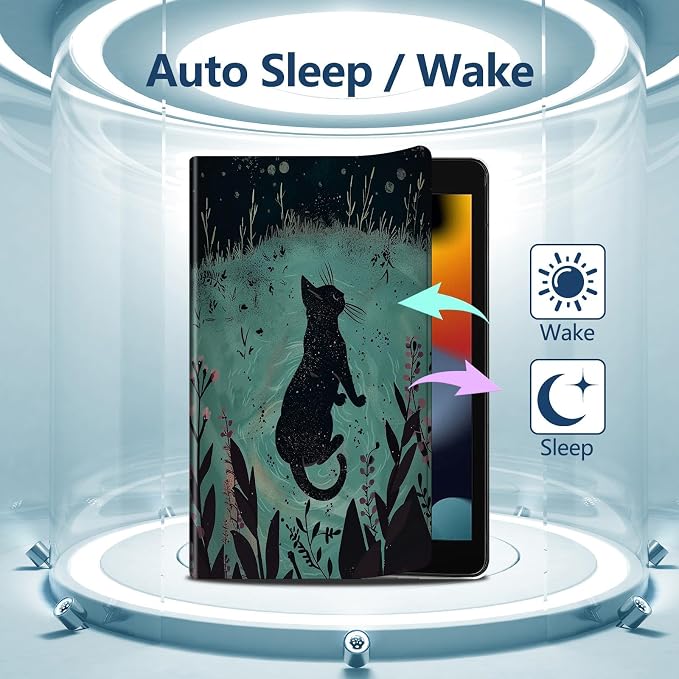 Slim Case for Samsung Galaxy Tab S11 5G 11 Inch (2025) PU Leather Tablet Cases Flip Folio Multi-Angle Viewing Stand Protective Smart Shell Cover with Auto Wake/Sleep A Crow Skull
