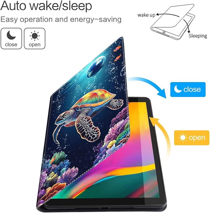 Case for New iPad (A16) 11th Generation 11 Inch 2025 for iPad 10th Generation 10.9 2022 Multi-Angle Smart Stand Cover Auto Sleep/Wake Halloween Panda Wizard and Pumpkin