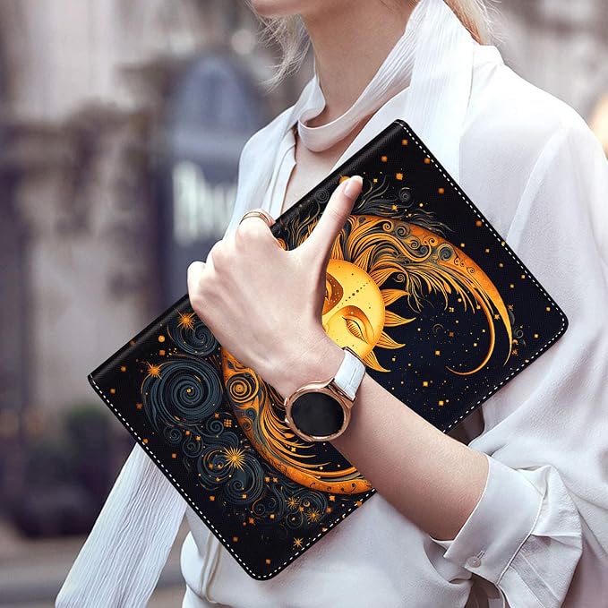 Case for Samsung Galaxy Tab S10 FE Plus 5G Multi-Angle Stand Smart Cover Shockproof with Auto Wake/Sleep for Galaxy Tab S10 FE+ 13.1 Inch (SM-X620/SM-X626B) 2025 Magic Mushrooms Fungus