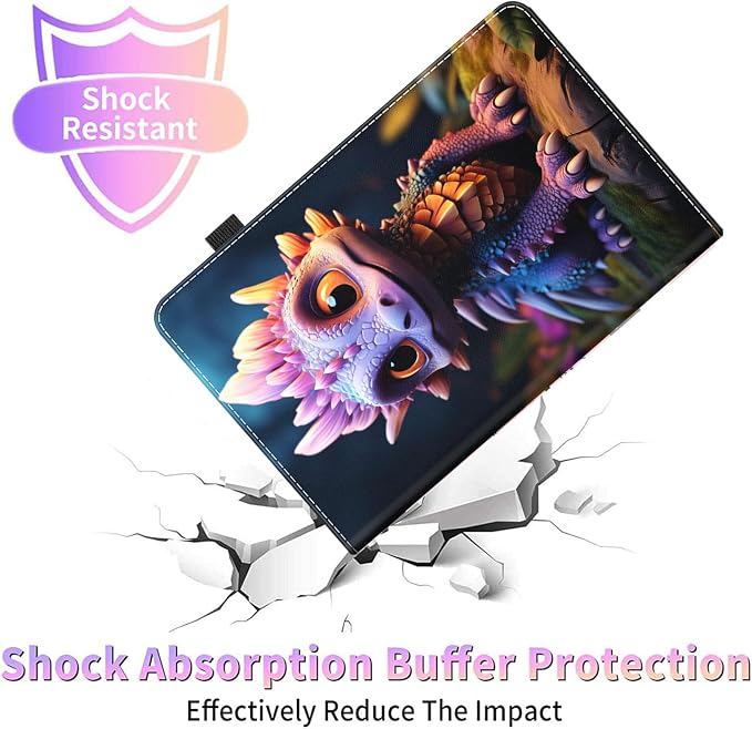 Case for All-New Amazon Kindle Fire HD 8 &amp 8 Plus Tablet (12th Generation/10th Generation 2022/2020 Release) 8 Durable Shockproof Protective Cover，Pug Weightlifting