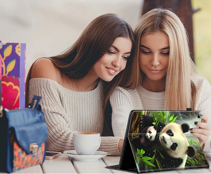 Case for All-New Amazon Fire HD 10 and 10 Plus Tablet (13th/11th Generation 2023/2021 Release) 10.1 - Slim Fit Standing Cover with Auto Sleep/Wake，Wolf