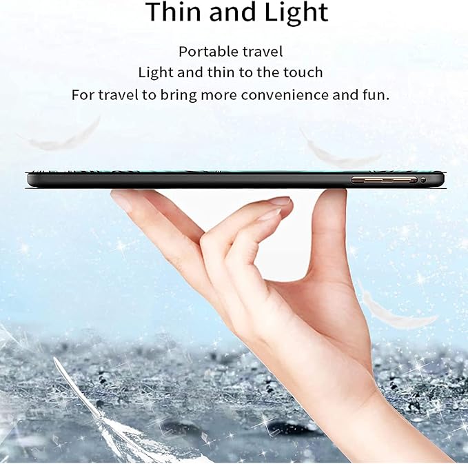 for Samsung Galaxy Tab A8 Case for Samsung Galaxy Tab A8 10.5 Case 2022 Lightweight Smart Cover PU Leather Adjustable Stand Protective Cover with Auto Wake/Sleep - Art Butterfly