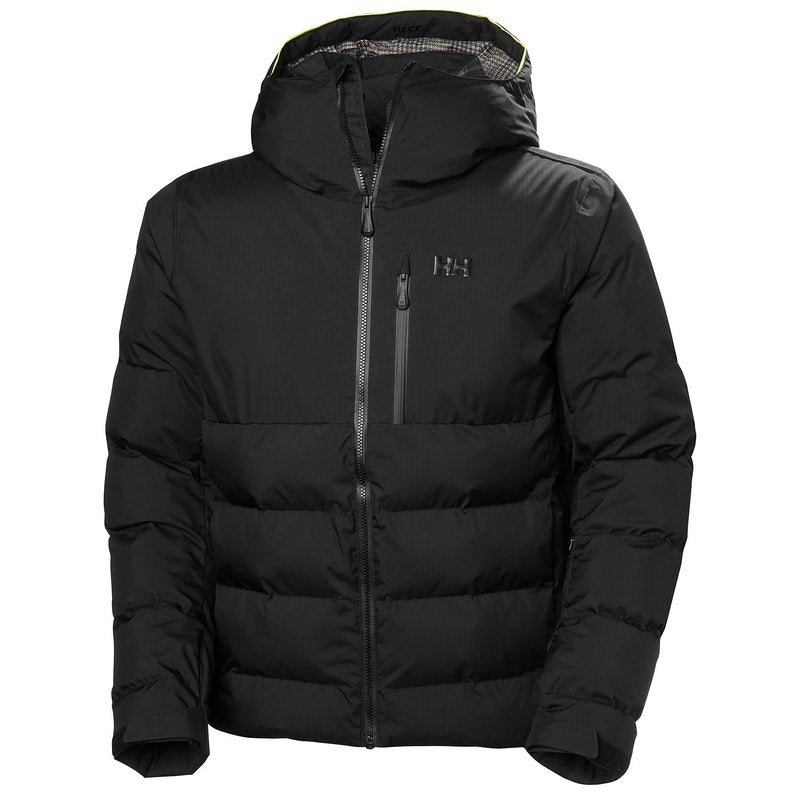Helly-Hansen KVITFJELL Race Puffy Jacket - Men's Warm, Protective, Athletic-Insulated Ski Coat, 990 Black - 2XL