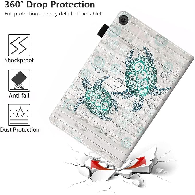 Case for Amazon Fire HD 10 Tablet (9th/7th Gen 2019/2017 Release) Premium PU Leather Cover with Auto Sleep Wake Feature Folio Case for Fire 10.1 Tablet Bible Verse Jeremiah 29:11