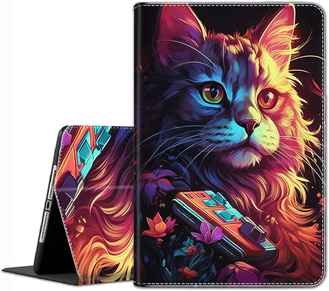 Case for iPad 10.2/10.5，iPad 9th/8th/7th Gen，for iPad 10.2 inch 2021/2020/2019/iPad Air 3rd Gen/Pro 10.5 - Slim Fit Standing Cover with Auto Sleep/Wake，Enchanted Forest 2