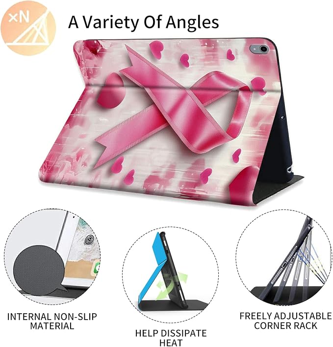 Case for iPad (A16) 11th Generation 11 Inch (2025) for iPad 10th Generation Case 10.9 Inch (2022)Slim Shockproof Shell PU Leather Stand Cover w/Auto Sleep Wake-American Eagle Rebirth of Fire
