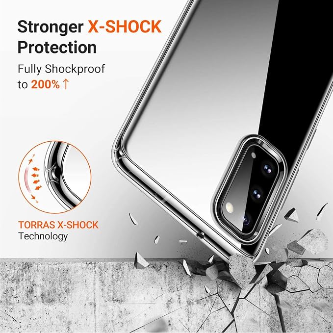 Case for TCL 60 XE NxtPaper 5G (5.78) with [4 X Tempered Glass Screen Protector] Slim Transparent Soft TPU [Shockproof x Anti-Scratch] for TCL 60 XE NxtPaper 5G Case