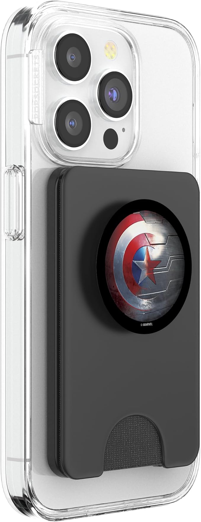 Marvel Captain America Transforming Shield PopSockets Adhesive PopGrip