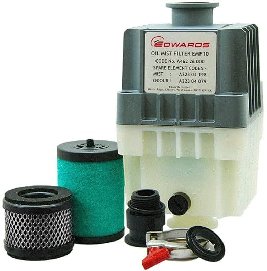Edwards EMF10 Oil Mist Filter, KF25 Ports,