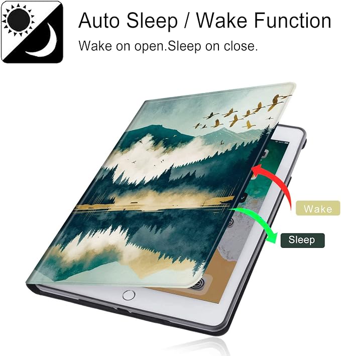 for Kindle Paperwhite 11th Gen 2021 6.8 inch Case - Signature Edition with Adjustable Stand &amp Auto Wake/Sleep - American Flag &amp Skull