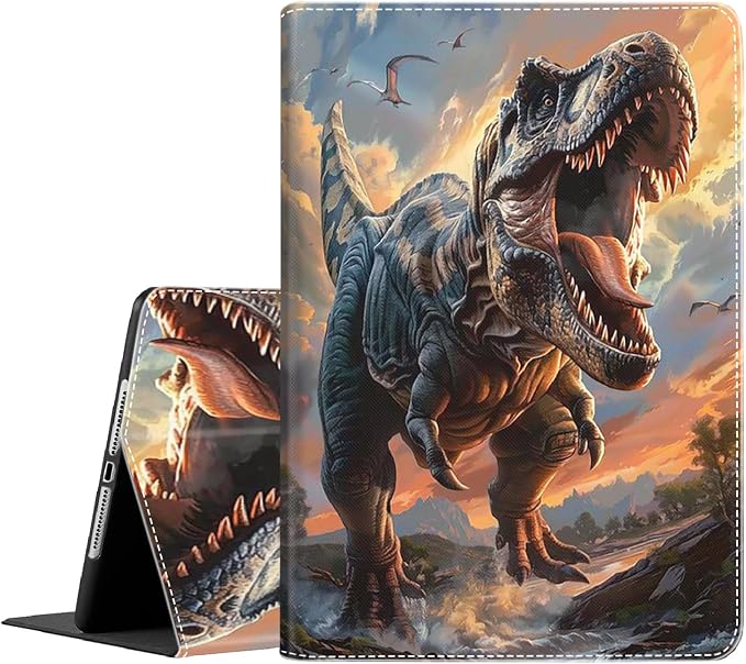 Case for iPad (A16) 11th Generation 11 Inch (2025) iPad 10th Generation 10.9 Inch (2022)，Slim Fit Foldable Standing Cover Case with Auto Sleep/Wake Retro Moth
