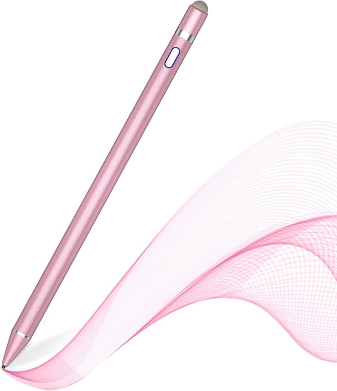 Active Stylus Pen for Touch ScreensDual Pen Tips for iOS &amp Android Drawing &amp WritingHigh Precise Digital Pencil for Apple iPhone 16/15/14/13/12/11/X/8iPad Air/Pro/MiniPhone/Tablet/Sam-sung
