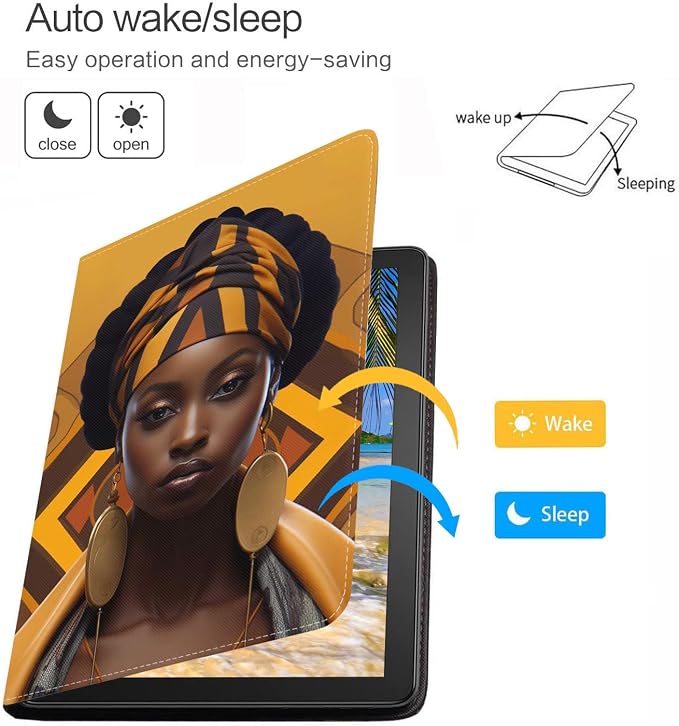 for iPad mini 7 (A17 Pro) 2024 Case/iPad mini 6 2021 Case Adjustable Stand Auto Wake/Sleep Smart Leather Cover for iPad mini 7th/6th Generation 8.3 Inch Sloth